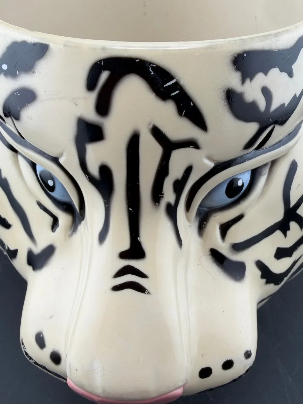 2002 Ringling Brothers Circus Mug Plastic Tiger The Greatest Show on Earth Vtg